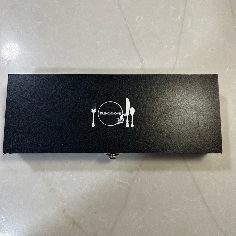 French Home Laguiole Connoisseur Solid Stainless Steel Steak Forks, (Set of 4)